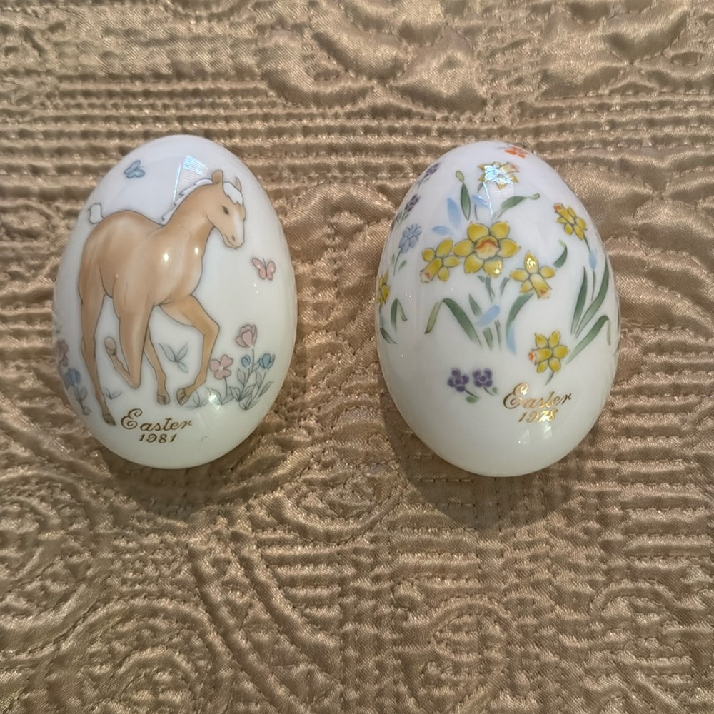 Noritake Ceramic Easter Eggs - Picture 1 of 2